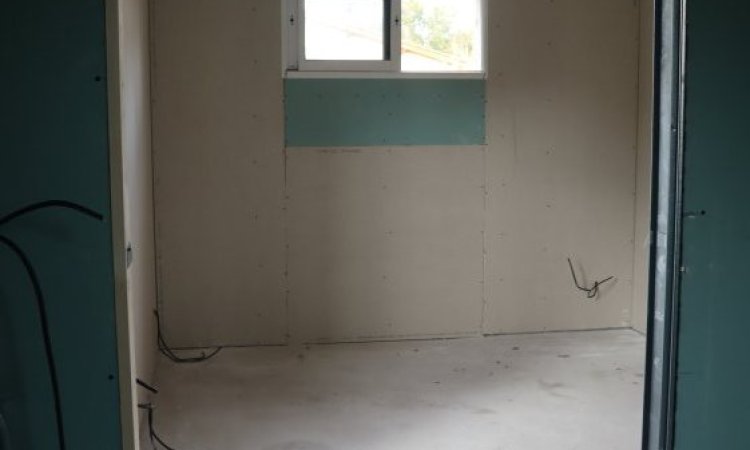 Chambre en cours de réalisation